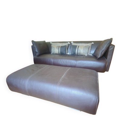 Canapé et ottoman Rolf Benz 6300