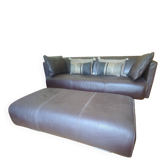 Canapé et ottoman Rolf Benz 6300