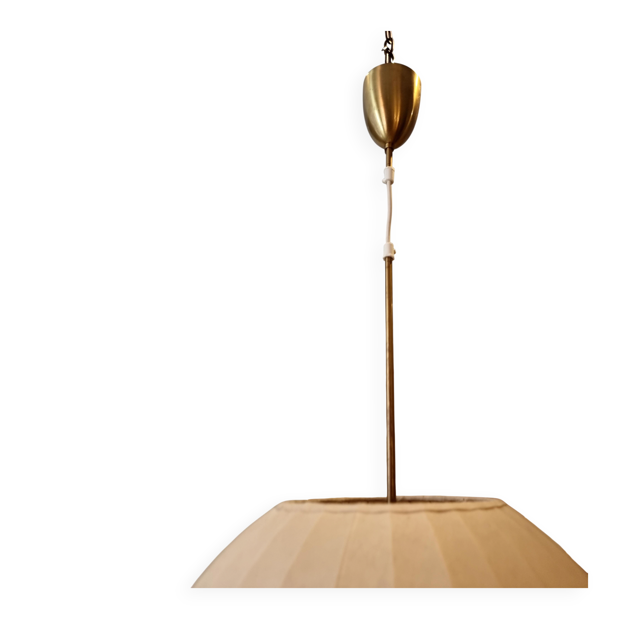 Hans-Agne Jakobsson, Brass pendant model T549/6 Carolin, Scandinavian Modern