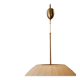 Hans-Agne Jakobsson, Brass pendant model T549/6 Carolin, Scandinavian Modern