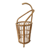 Vintage rattan umbrella door