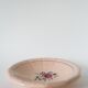 Grand plat creux Digoin Sarreguemines, roses à fleurs, 1950