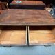 Antique Early 19th-Century English Oak Chest of Drawers/Commode