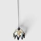 Organic suspension lamp Space Age in Murano glass by Mazzega – 1970s