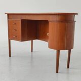 Scandinavian Midcentury vintage teak desk, Denmark 1950