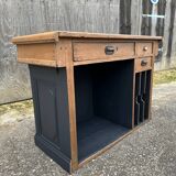 Solid oak counter