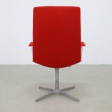 Fauteuil pivotant en laine Arper Cativa