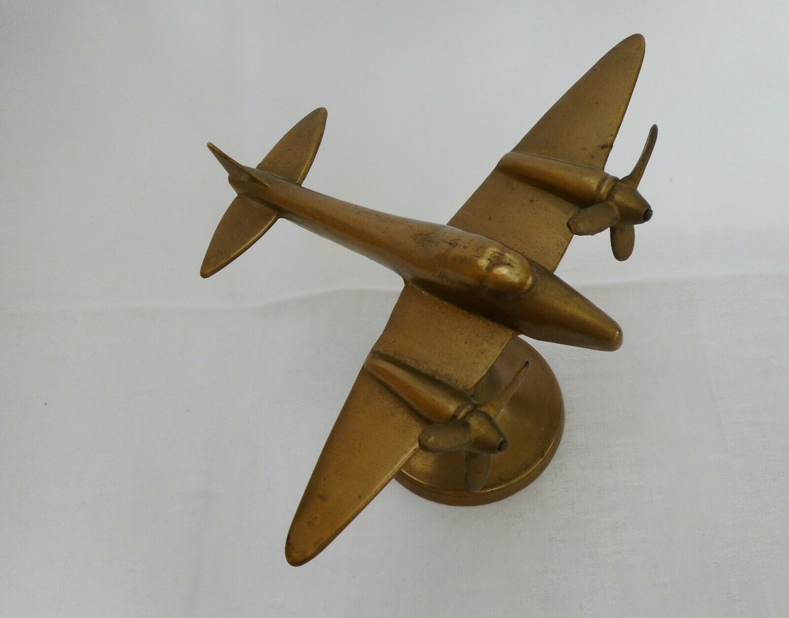 1940s Bronze propeller plane