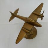 1940s Bronze propeller plane