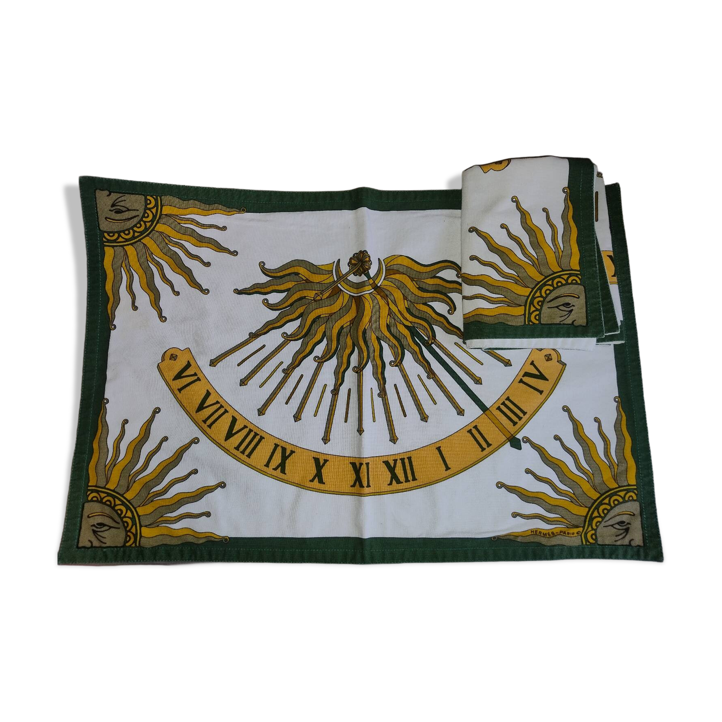 2 sets de table Hermès Paris