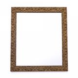 Old mirror in a gold frame.