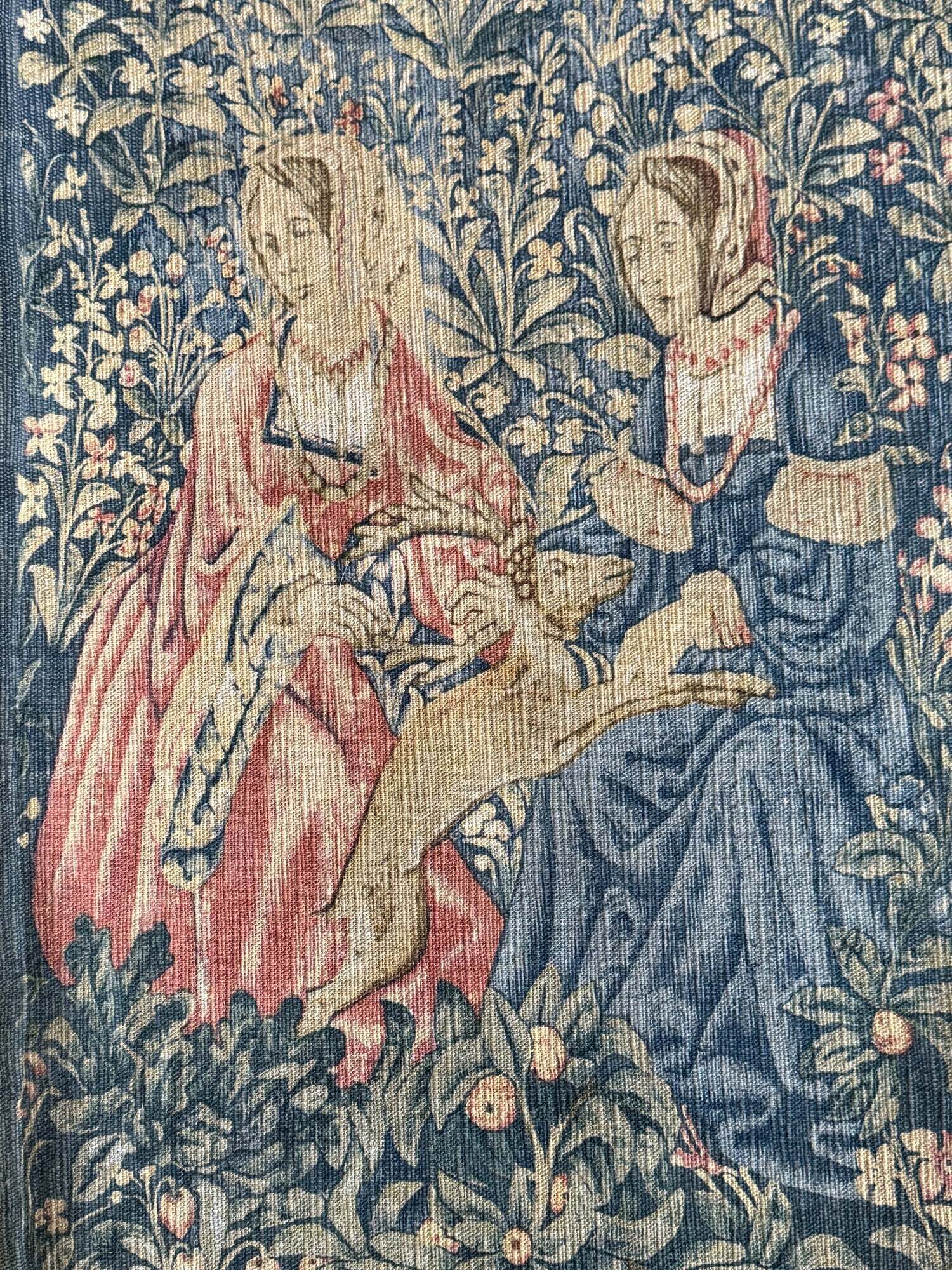 Aubusson tapestry, The Noble Amazon, Halluin stitch, 1950s