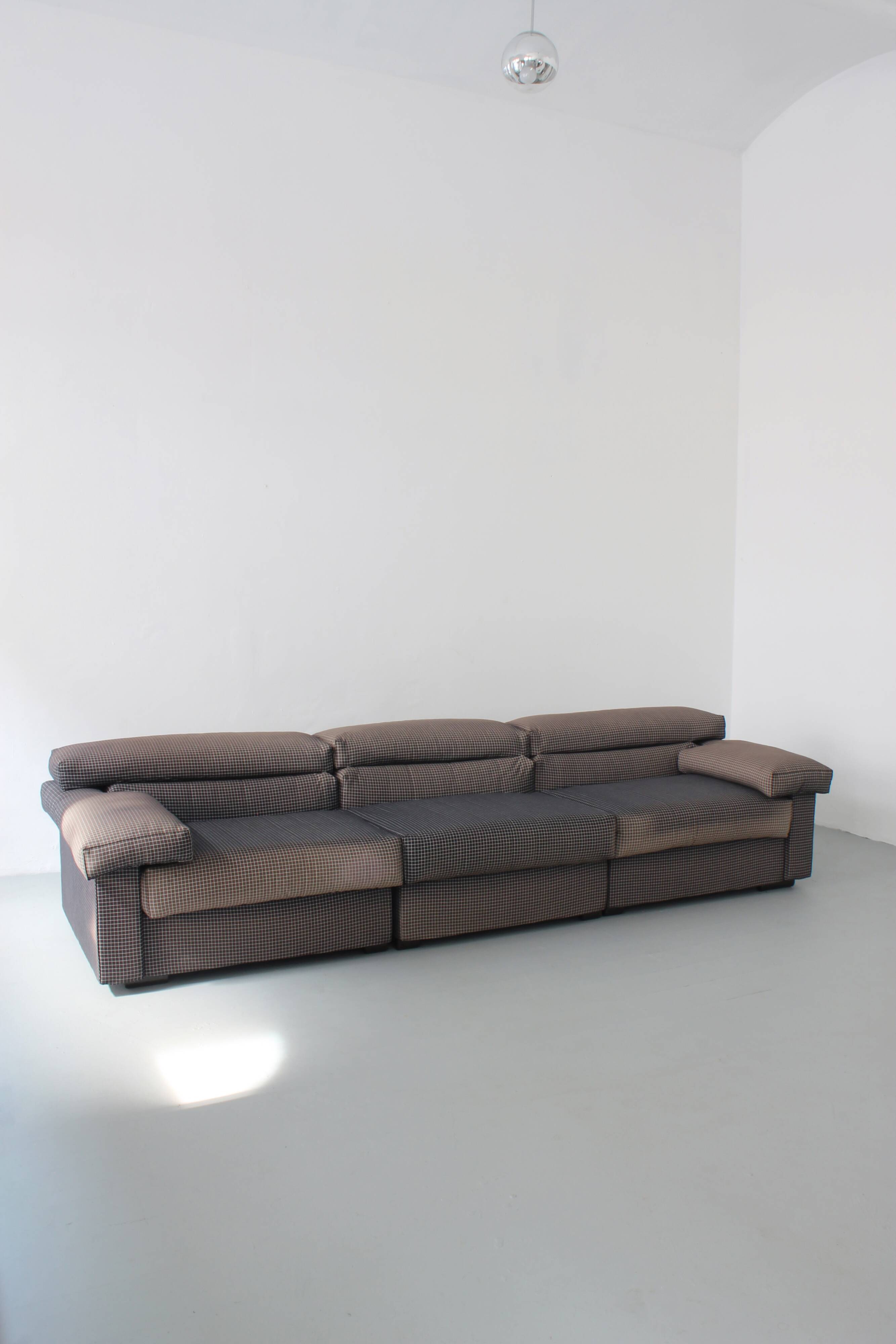 "Erasmo" modular sofa by Afra & Tobia Scarpa for B&B Italia