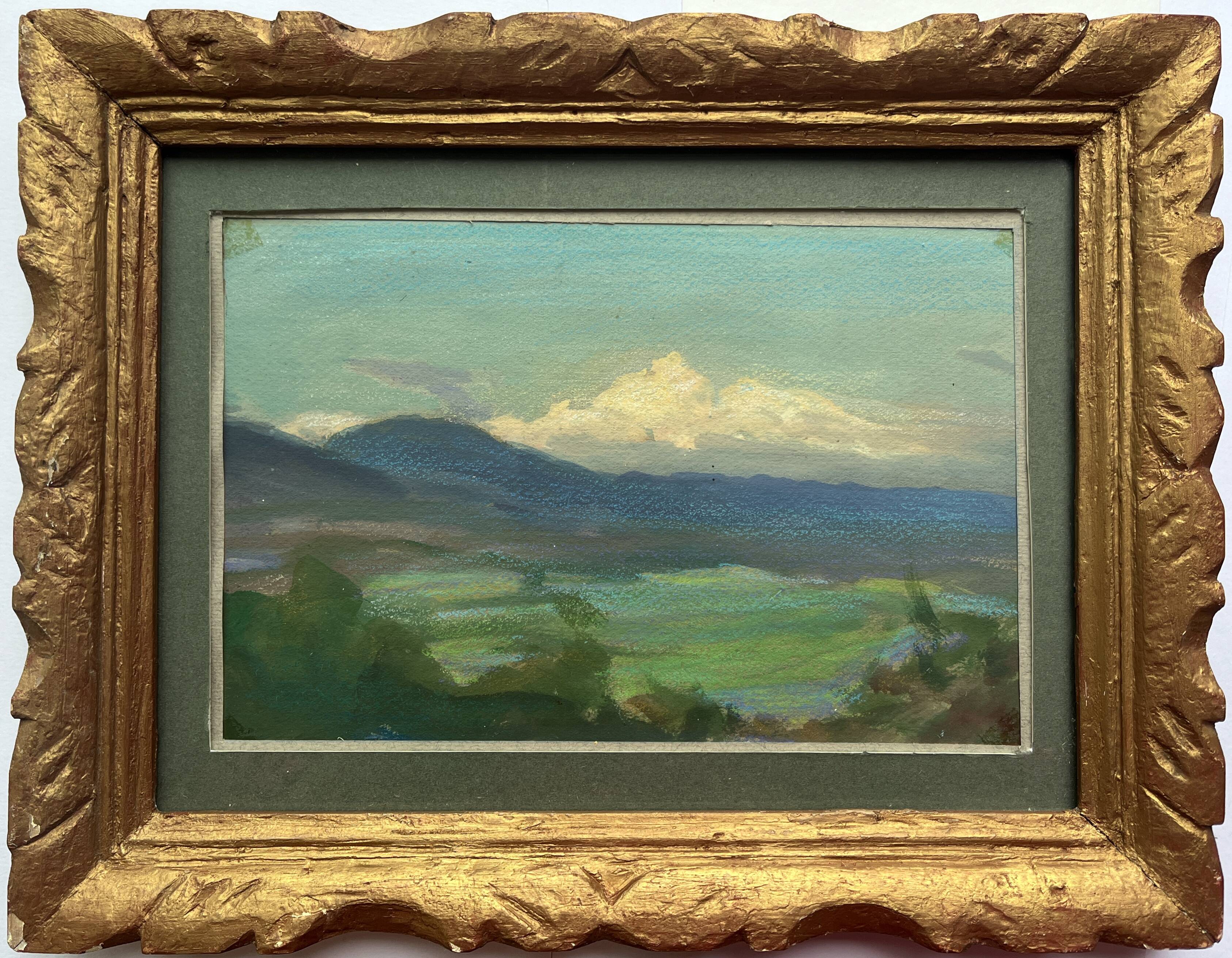 Tableau study Pastel attr. Ed. Pannetier (1884-1965) Lourmarin