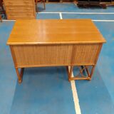 Rattan desk