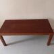 Large Scandinavian teak coffee table, 1970