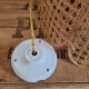 Openwork rattan suspension