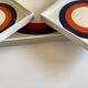 Set of 5 Prisunic target boards, 1960 design