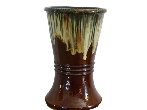 Vase en terre cuite émaillée