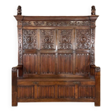 Renaissance style chest bench