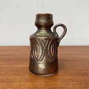 Carafe vase from Lovemose Danish Pottery Studio, mid-century Denmark, 1960s.
