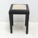 Tabouret rembourré historicisme repose-pieds années 1910, Autriche Hongrie