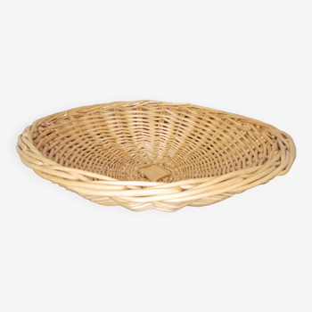 Large vintage wicker basket