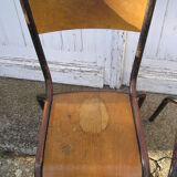 Paire de chaises d'école Mullca