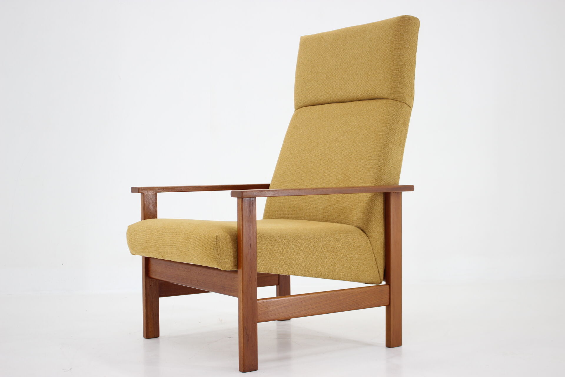 1960s Teak Adjustable Highback Armchair, Denmark