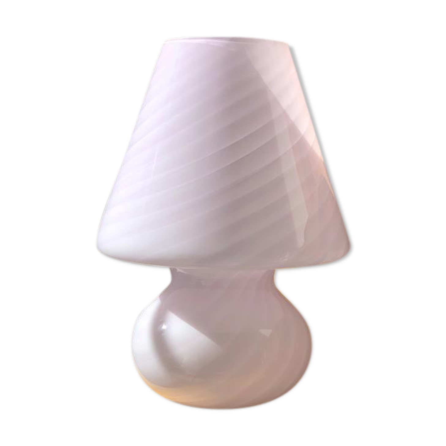 Murano mushroom lamp