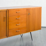 Enfilade 60s, walnut, restored