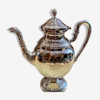 Solid silver teapot empire style