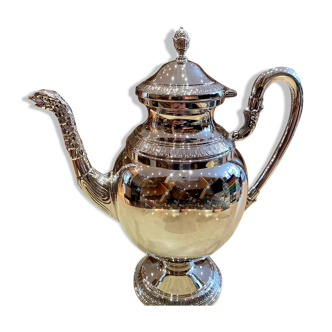 Solid silver teapot empire style