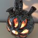 Vallauris lamp from the 60s in openwork ceramic