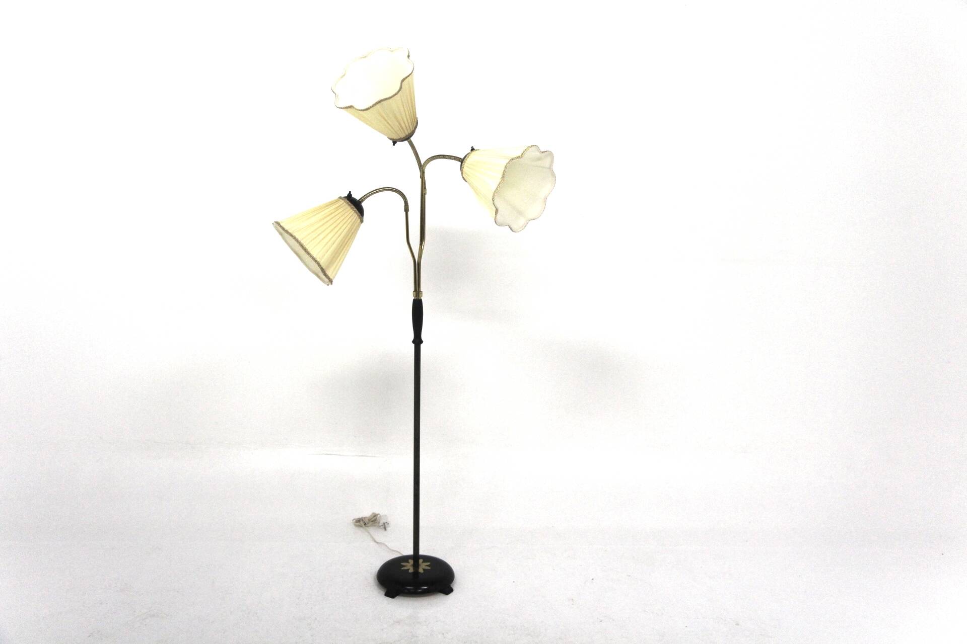 Scandinavian metal floor lamp, Sweden, 1960