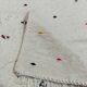 Berber kilim rug • minimalist design with colorful dots