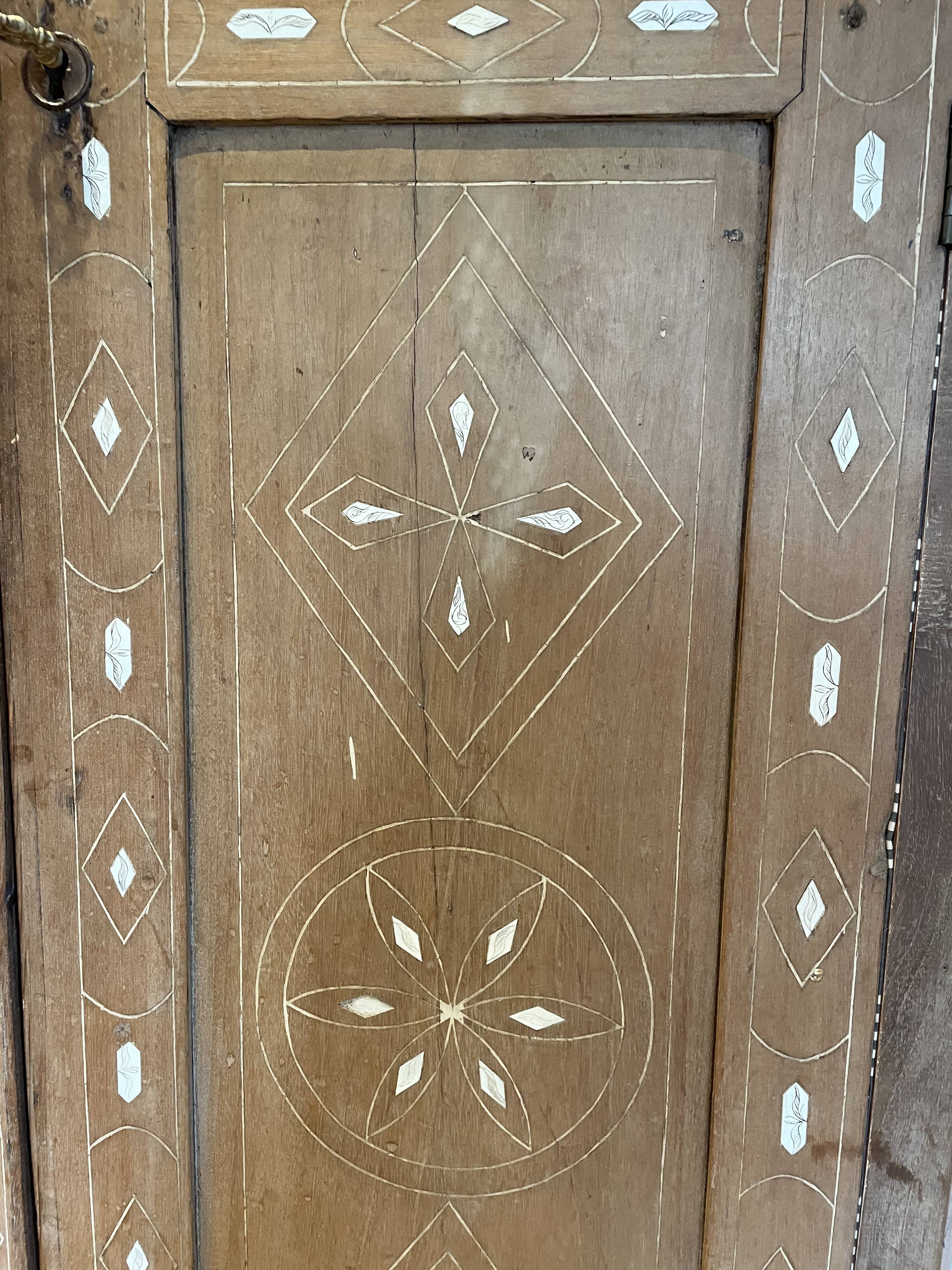 Oriental corner cabinet