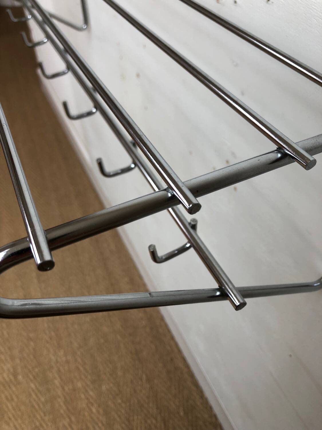 Console, wall coat rack, 1960