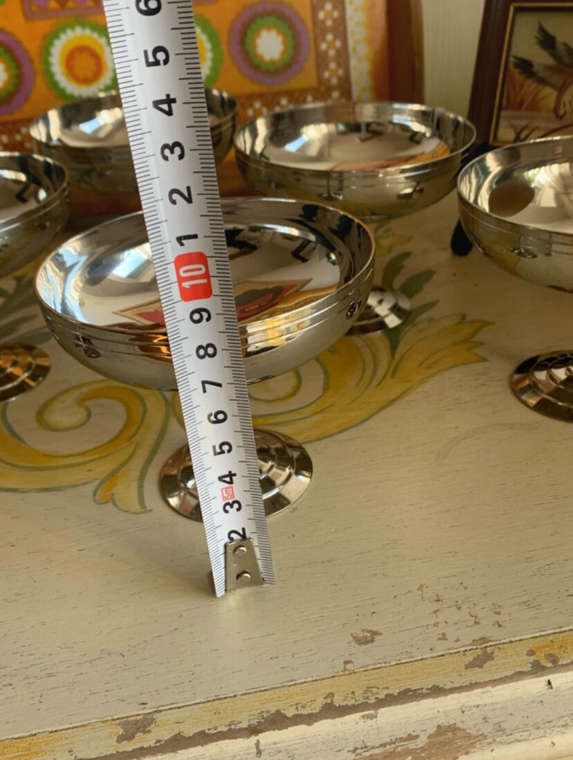 Set of 6 "Sully" Cups by Létang & Rémy French – 1