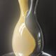 Two-necked vase Vintage ceramic 1964.