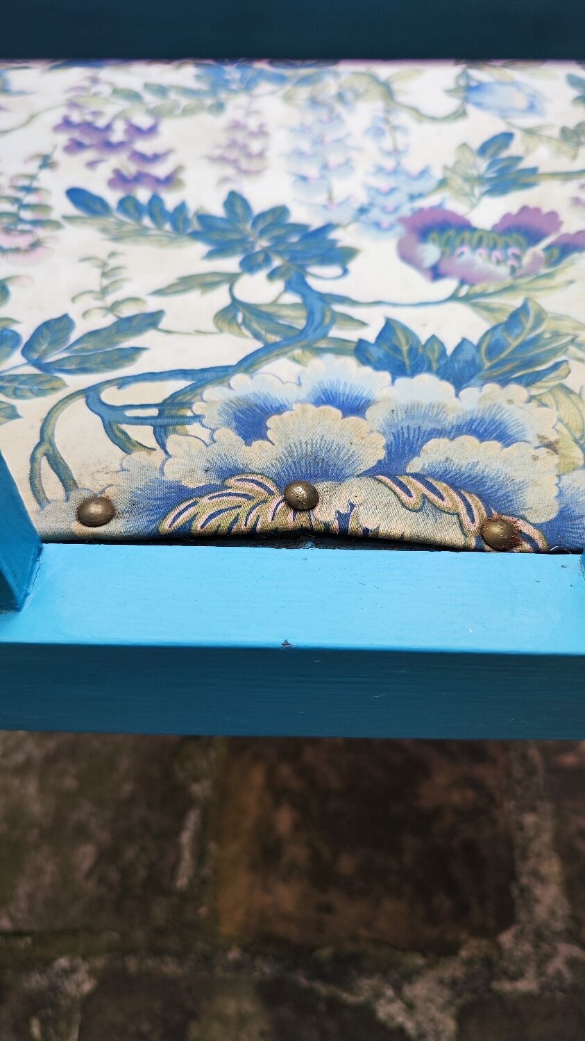 Armchair by Paul Poiret, Martine workshop edition, Georges Lepape decor - 1920