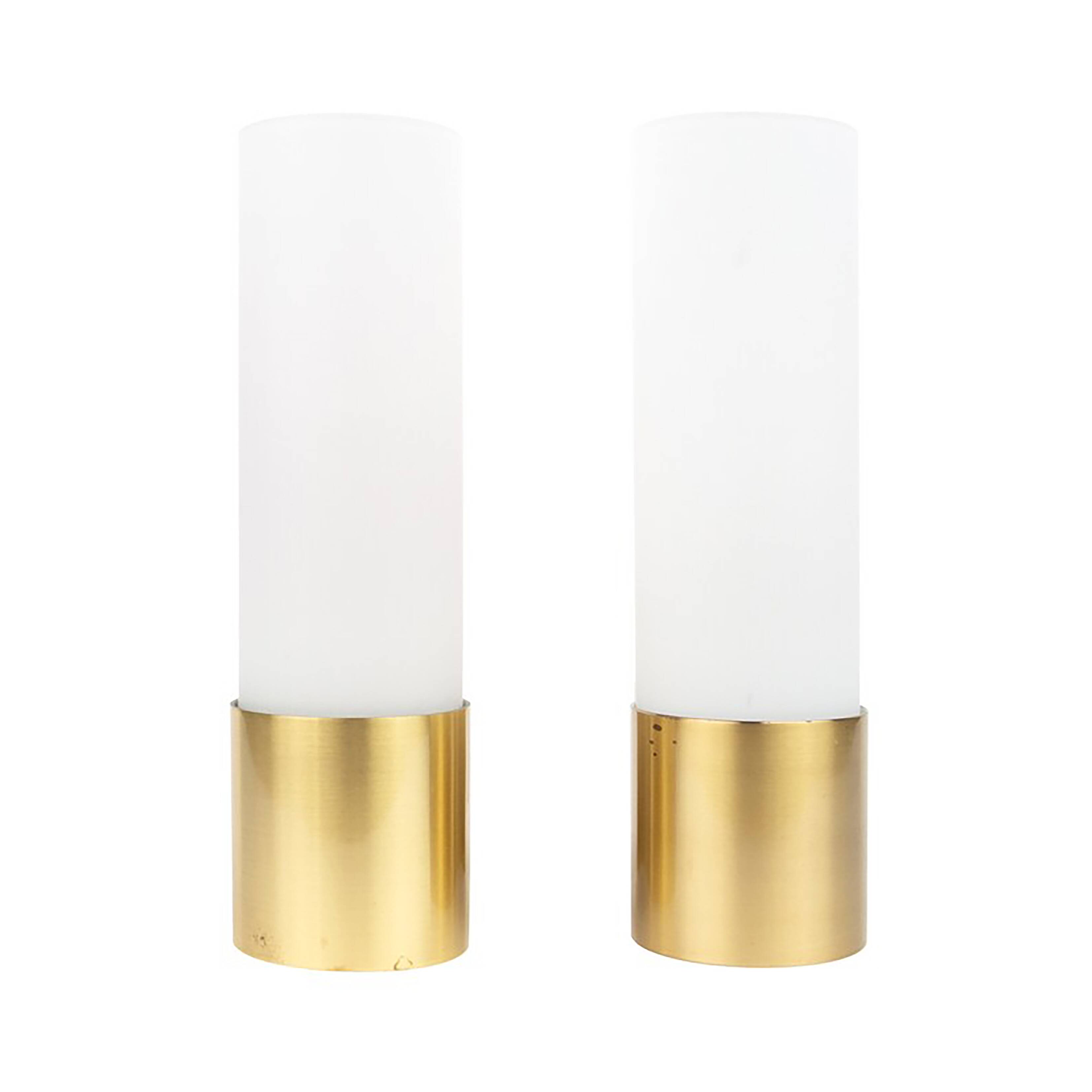 Pair of vintage wall lamps Bo by Jorgen Bo, Fog og Morup, 1960s