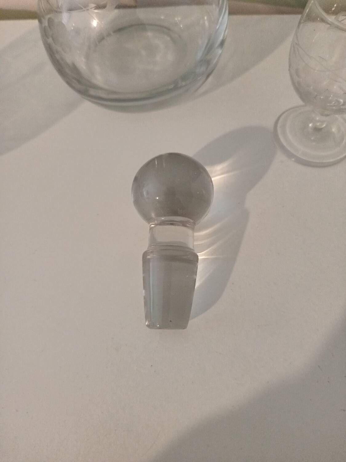 Service à digestif (Carafe 4 verres)