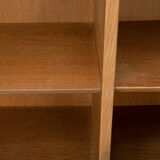 Danish Design Oak Bookcase by Hundevad, 1960s