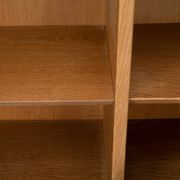 Bibliothèque en chêne design danois par Hundevad, années 1960