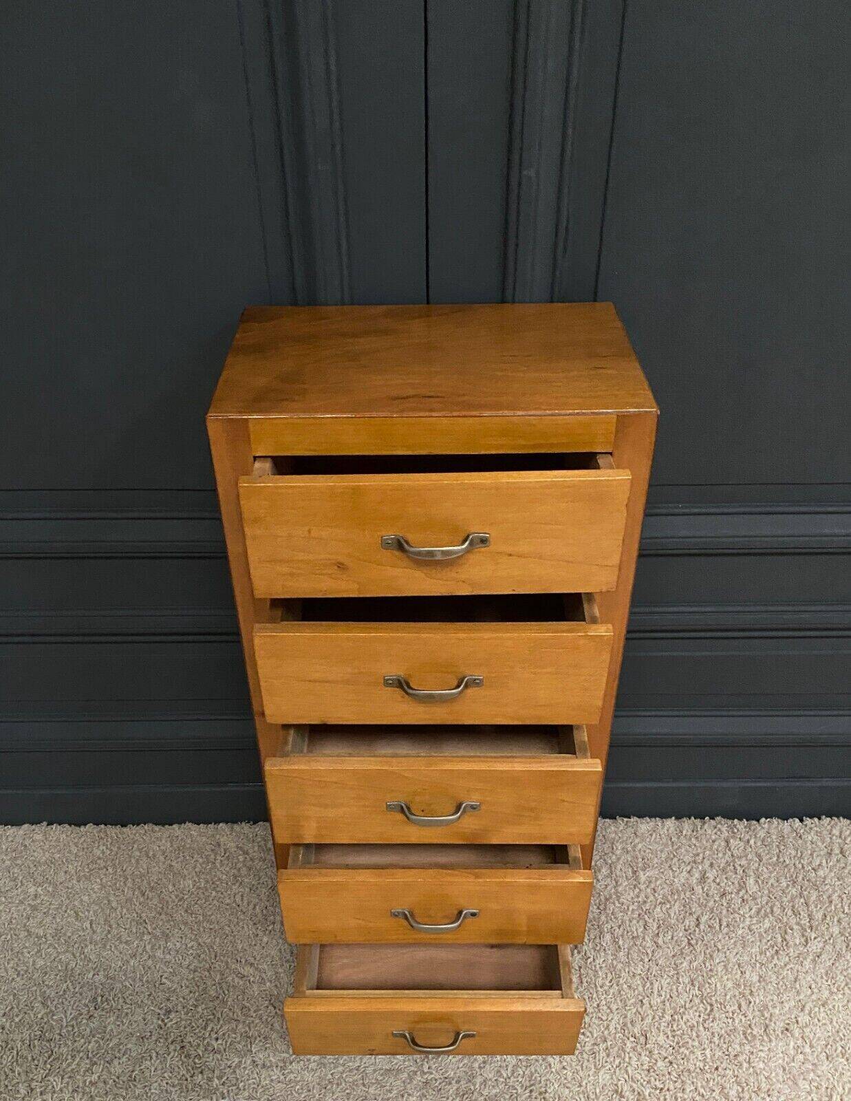 1950 furniture with five drawers spindle legs