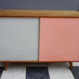 Jiri Jiroutek sideboard  in pink 1960s