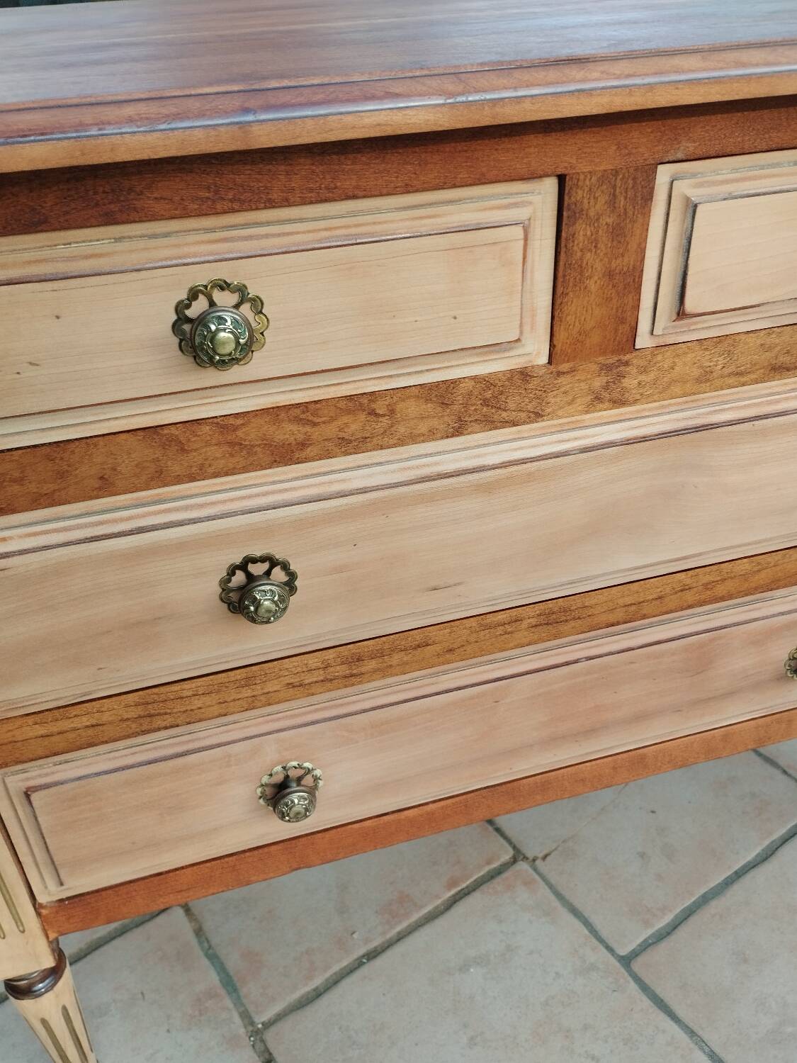 Beautiful old Louis XVI style chest of drawers