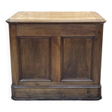 19th century oak store counter