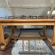 Table from the 1940s in light oak